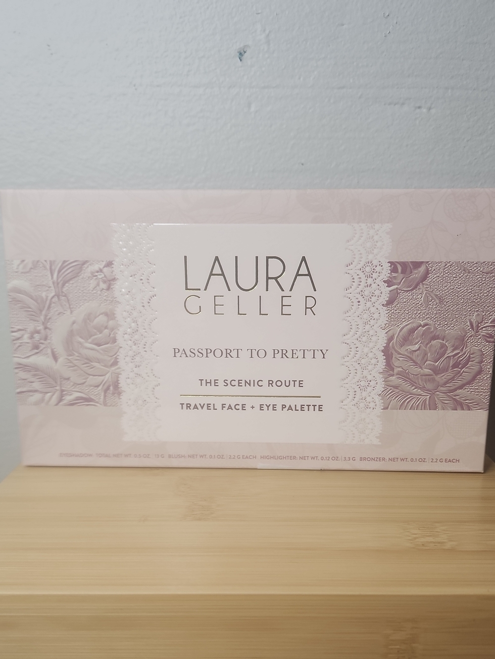 Laura Geller Passport To Pretty Travel Face + Eye Palette - Soft Pink